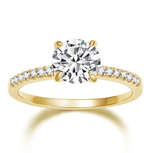 Freja Gem Spark Ring Hvidguld