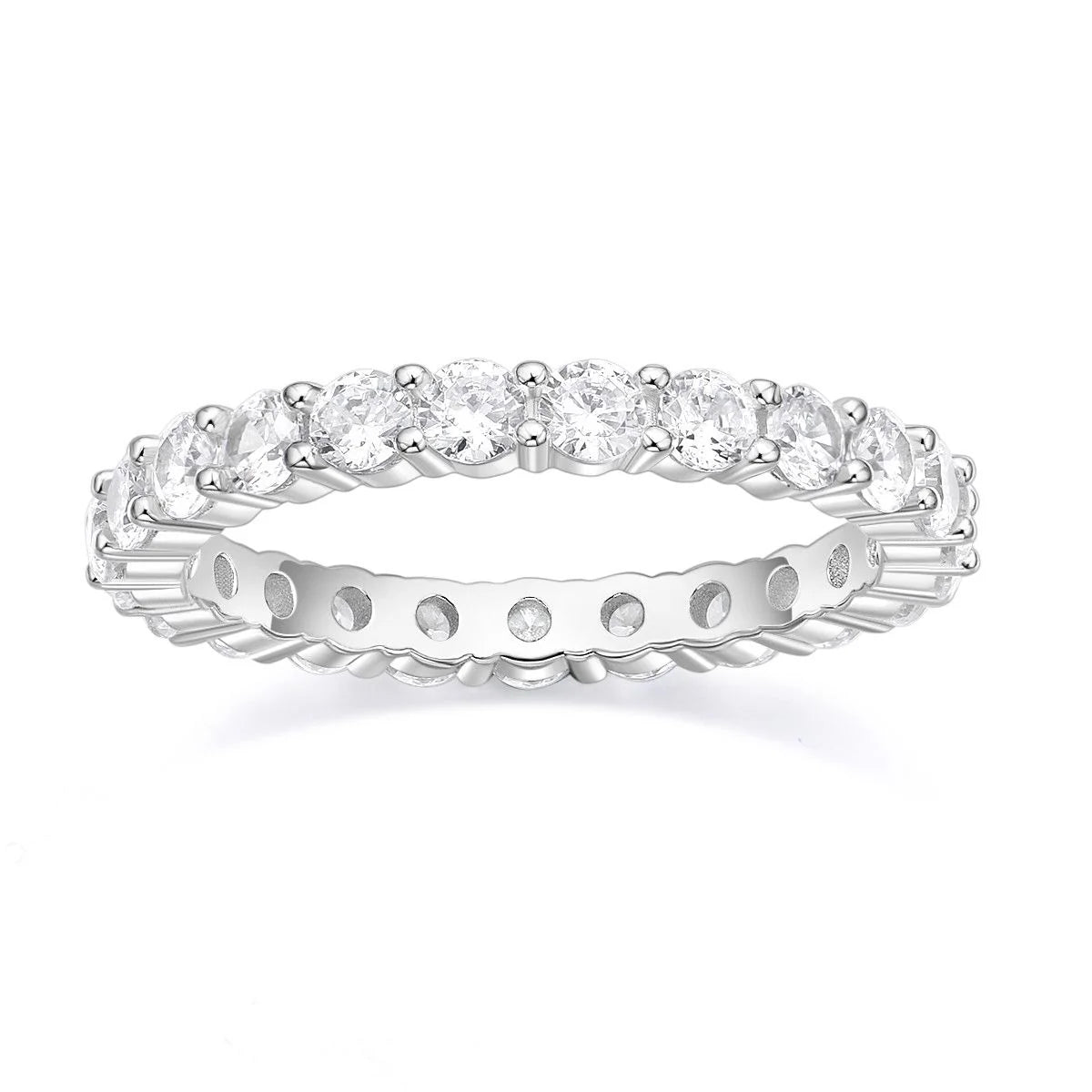 Elara Tennis Ring - Sølv