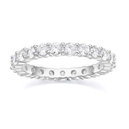 Elara Tennis Ring - Sølv