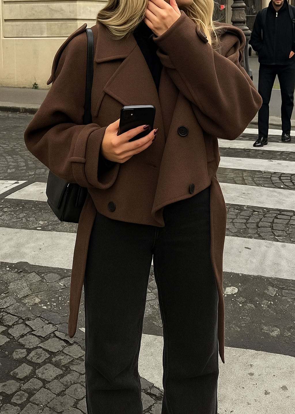 Arden Cropped Frakke