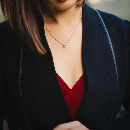 Luna necklace gold
