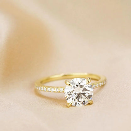 Freja Gem Spark Ring Hvidguld