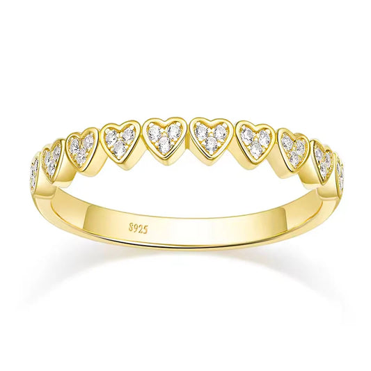 Lily Heart Ring