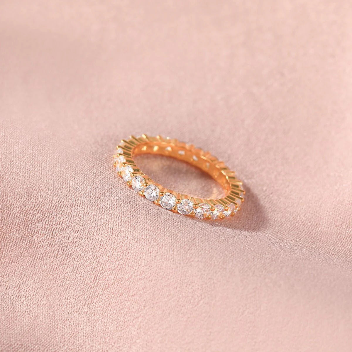 Elara Tennis Ring - Guld