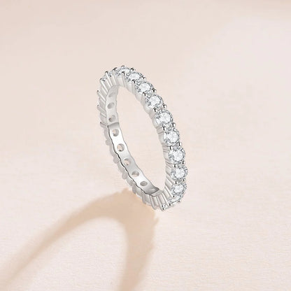 Elara Tennis Ring - Sølv
